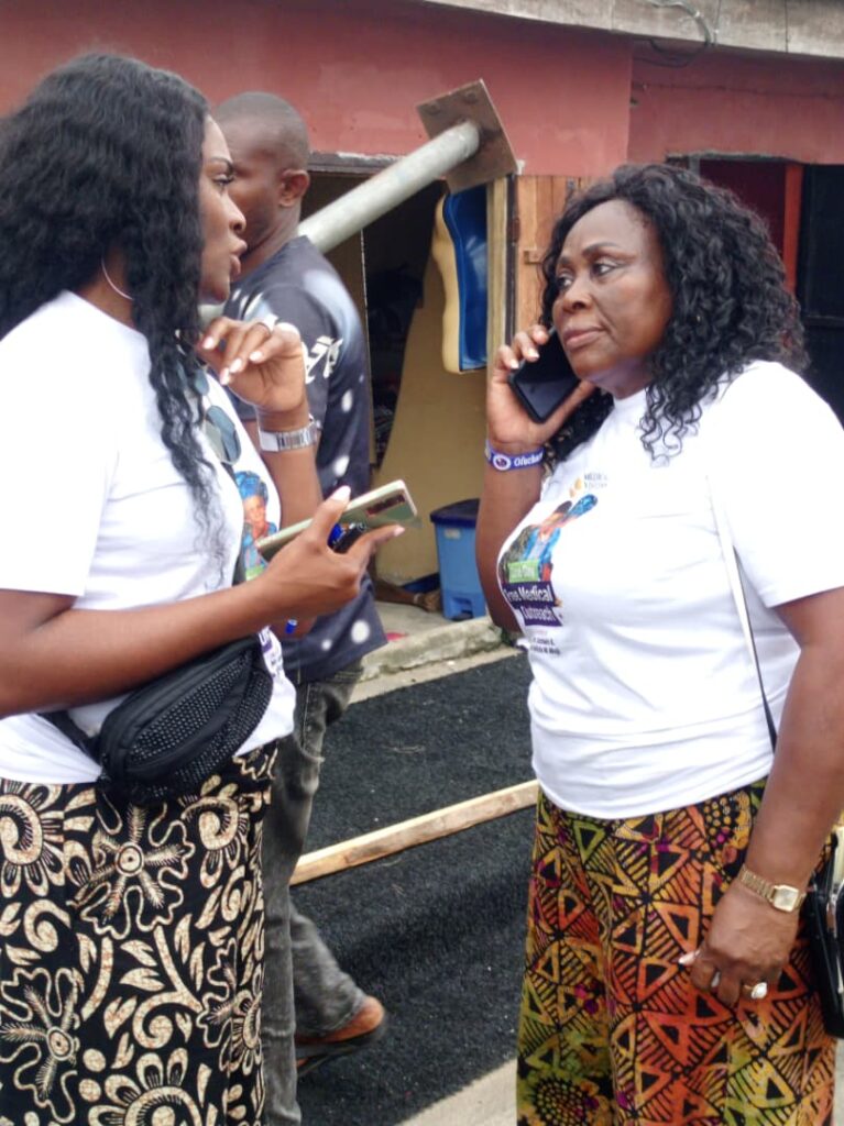 Peace Owhor Ogunleye Hosts Medical Outreach in Honour of Her Late Grandmother.